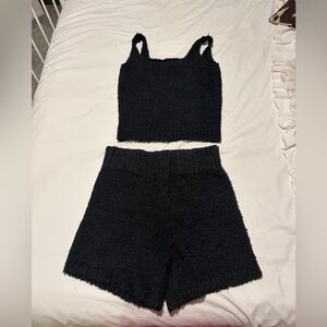 SKIMS BLACK MATCHING SET